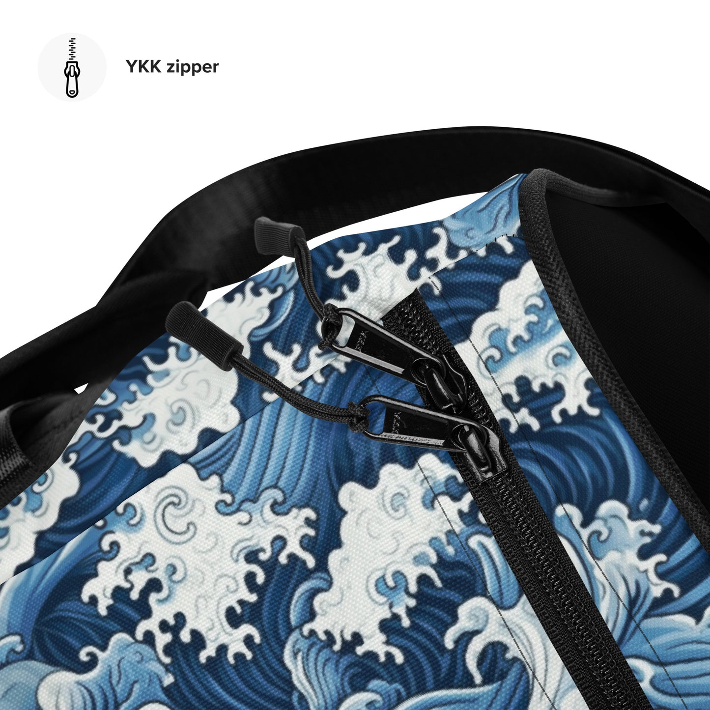 Duffle bag - Japanese Painting Style Wave