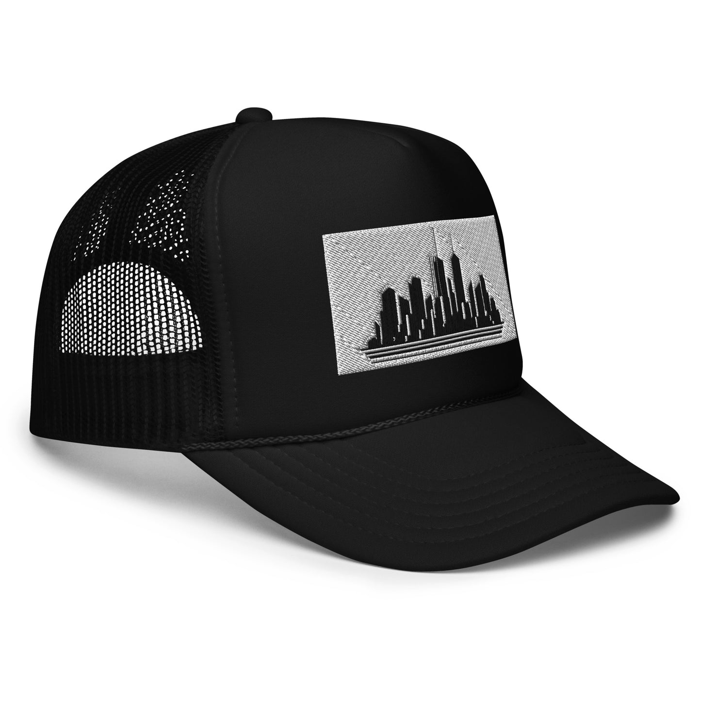 Foam trucker hat with logo