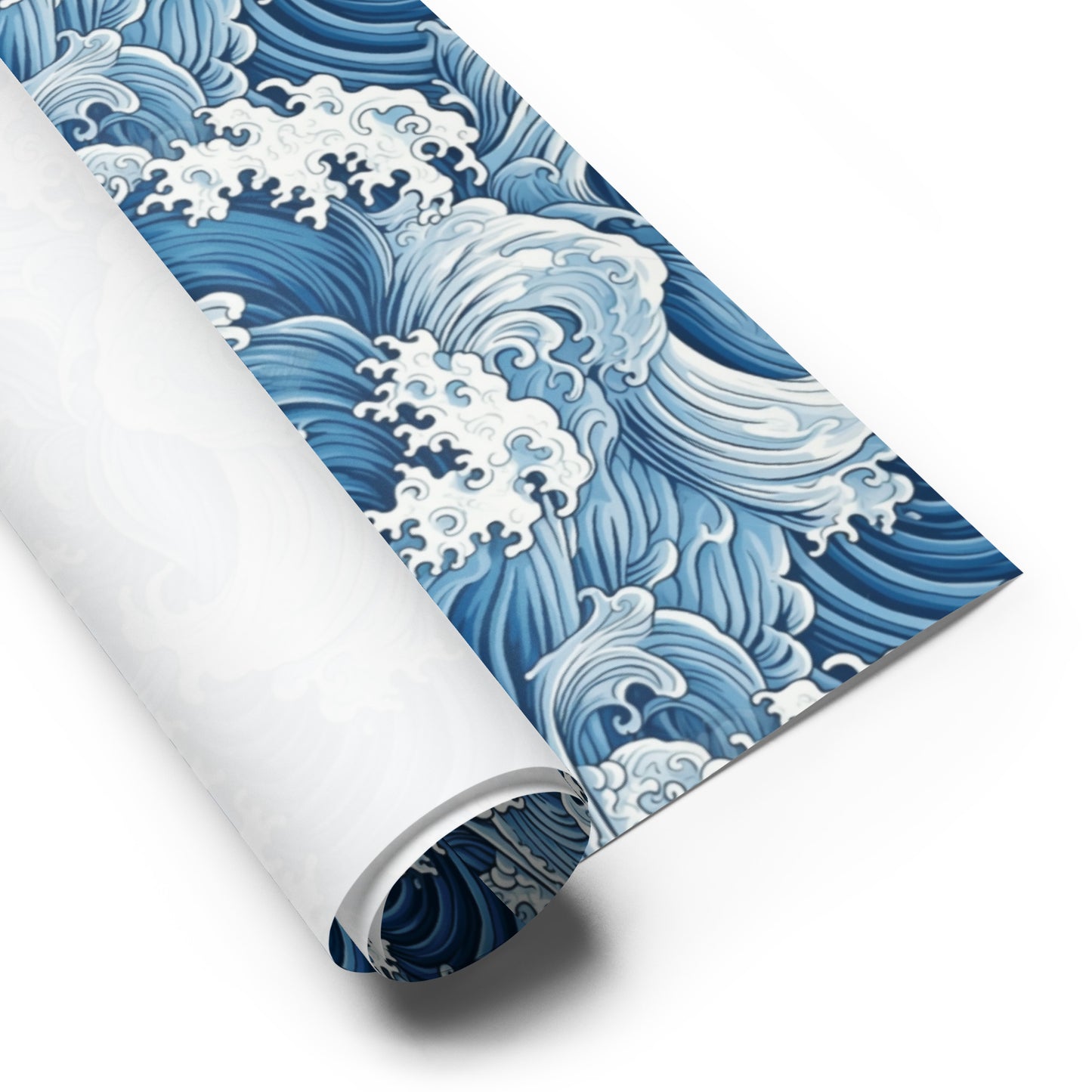 Japanese painting style paper wrapping sheets